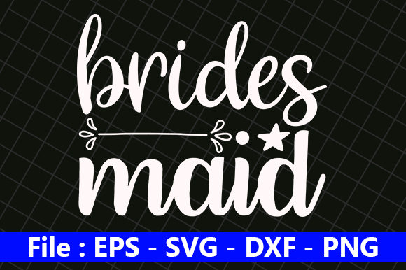 Brides Maid Graphics for Crafts