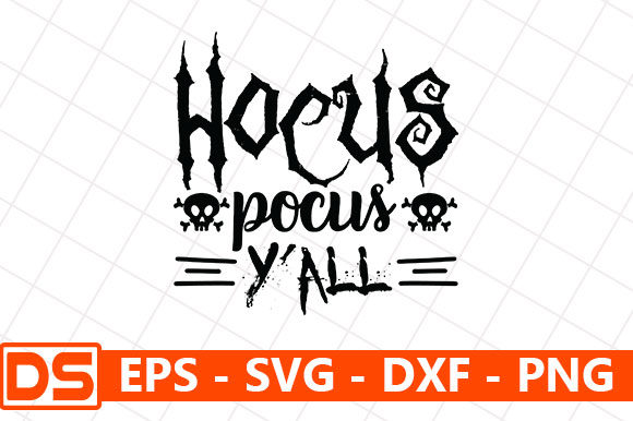 Hocus Pocus Y All Embroidery Design
