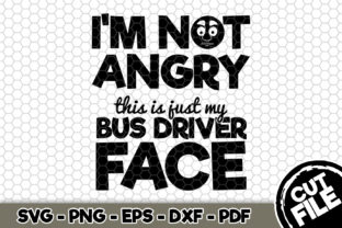 This is Just My Bus Driver Face Graphics